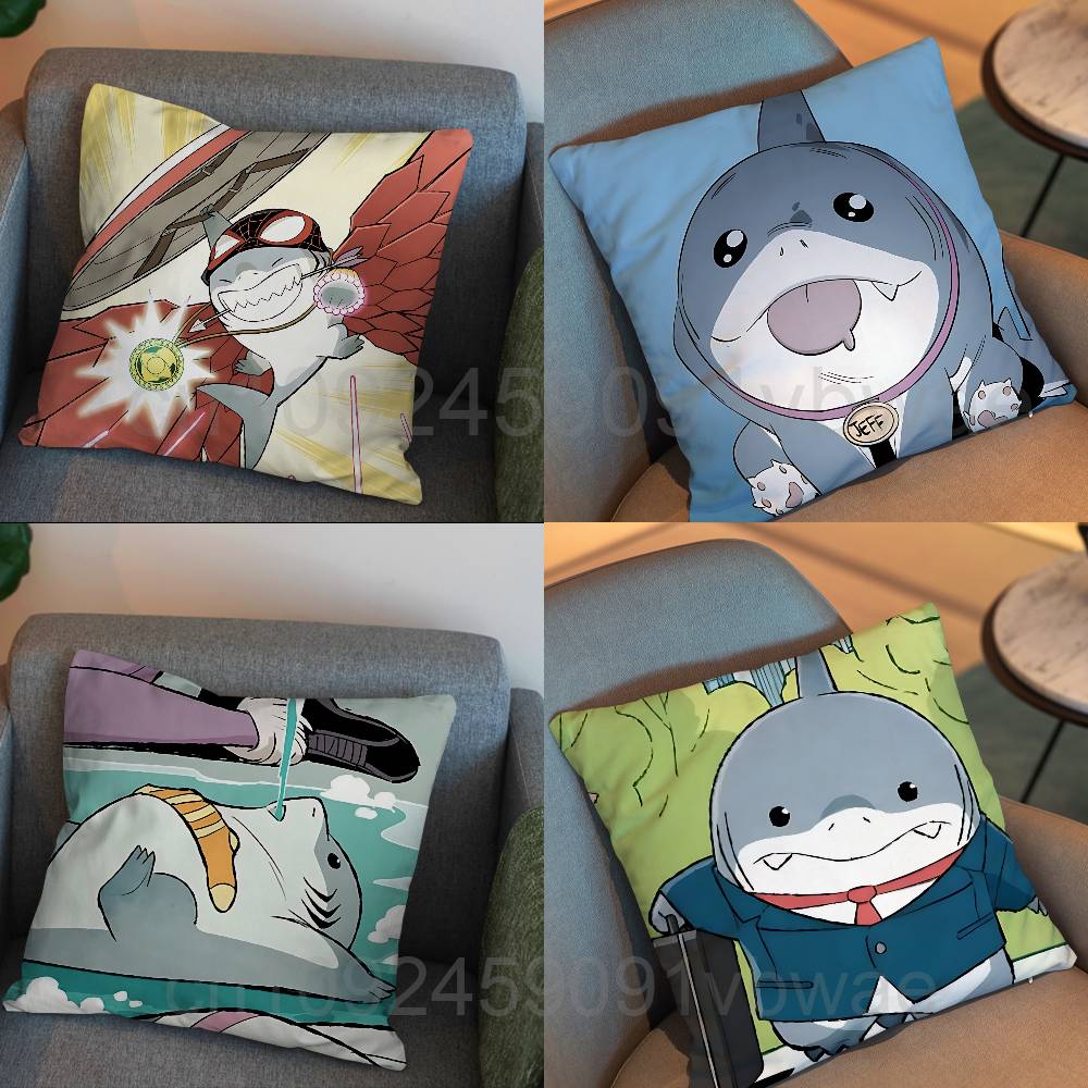 Home Landing Textiles - Чехол для подушки Land Shark Cute