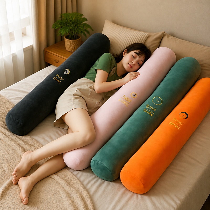 Bolster Pillow Long - Эргономичная длинная подушка для беременных для