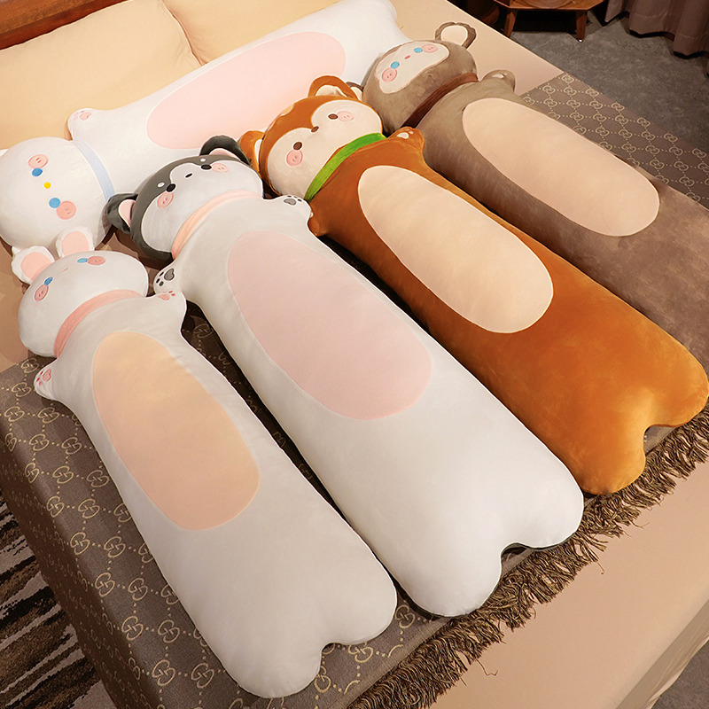 Bolster Pillow Long - 80/110/130 см милая мягкая длинная лиса,