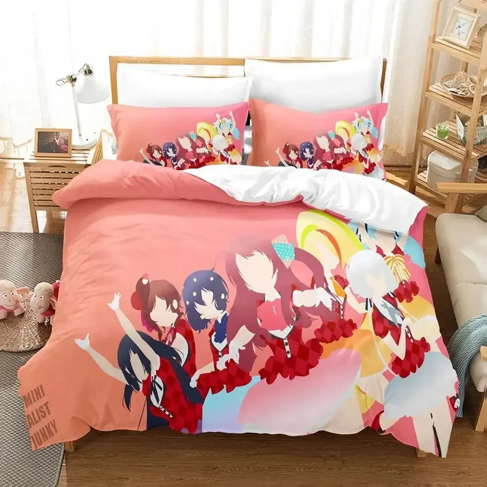 Home Landing Textiles - Zombie Land Saga, удобный пододеяльник, наволочка,