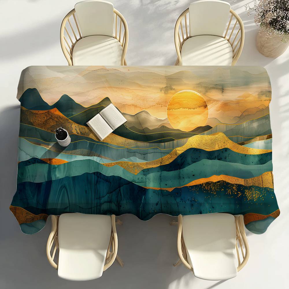 Home Landing Textiles - Скатерть Mountain Land, декор для вечеринки,