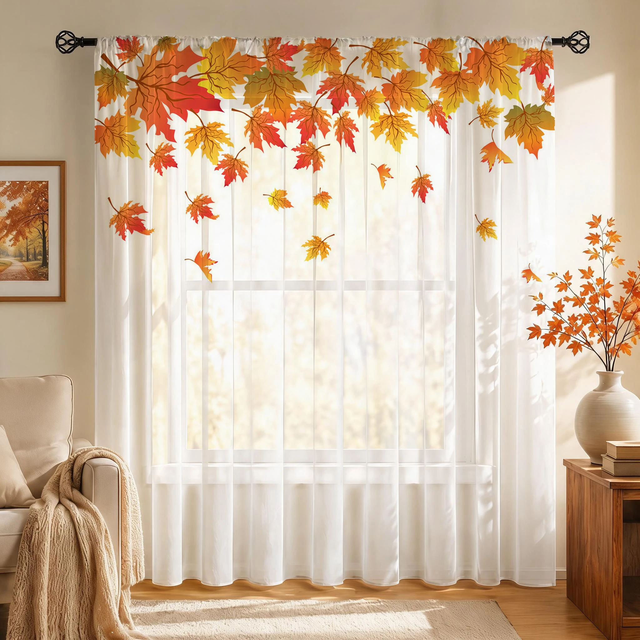 Современная градиентная полупр – обзор и цена Curtain Sheer Voile