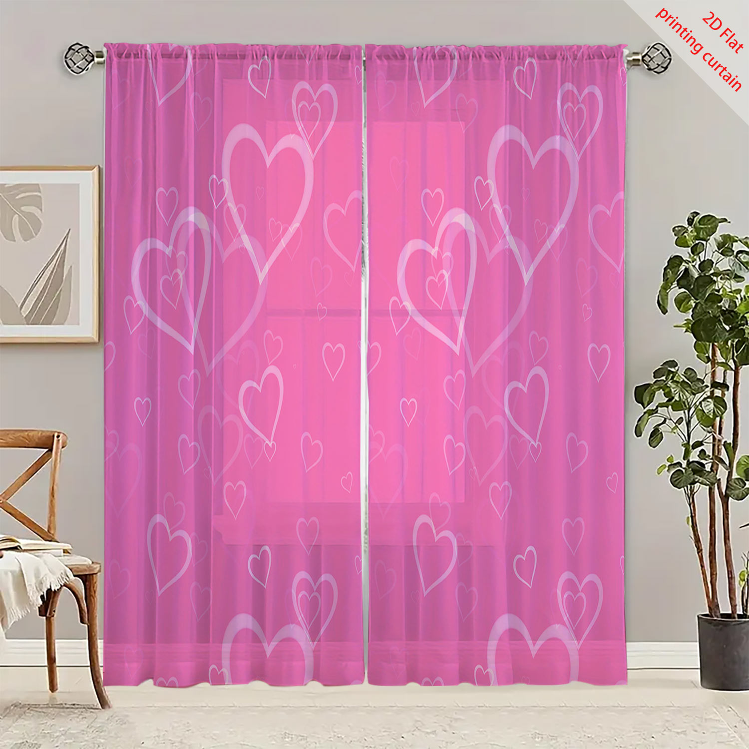 Прозрачная тюлевая занавеска с – обзор и цена Curtain Sheer Voile