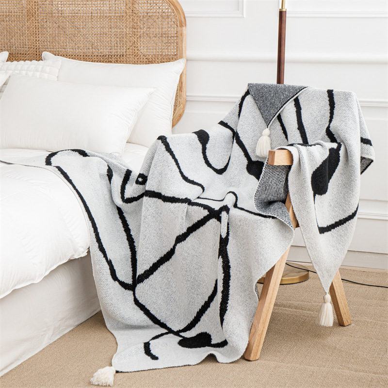 Вязаное одеяло в богемном стил – обзор и цена Home Textiles Europe